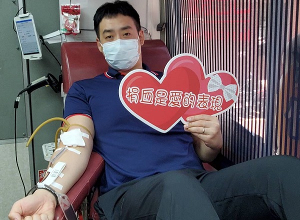 捐血是愛的表現